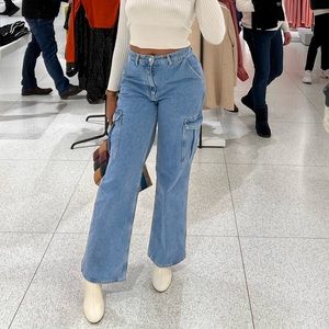 Zara cargo jeans